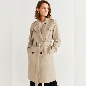 ✨Host Pick✨Mango Double Breasted Trench Coat